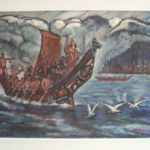 Haida-Warriors-and-war-canoe